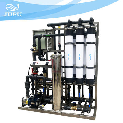 Drinking Water Filtration Uf System PVC / PAN / PVDF Membrane